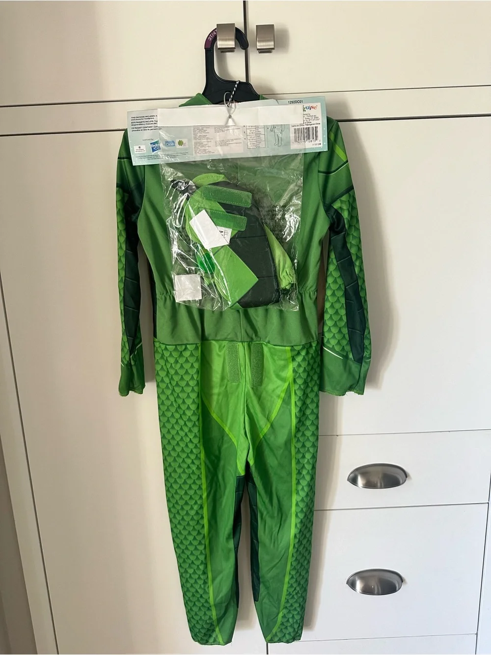 PJ Masks Gekko Kids Costume 3T-4T Bright Green
